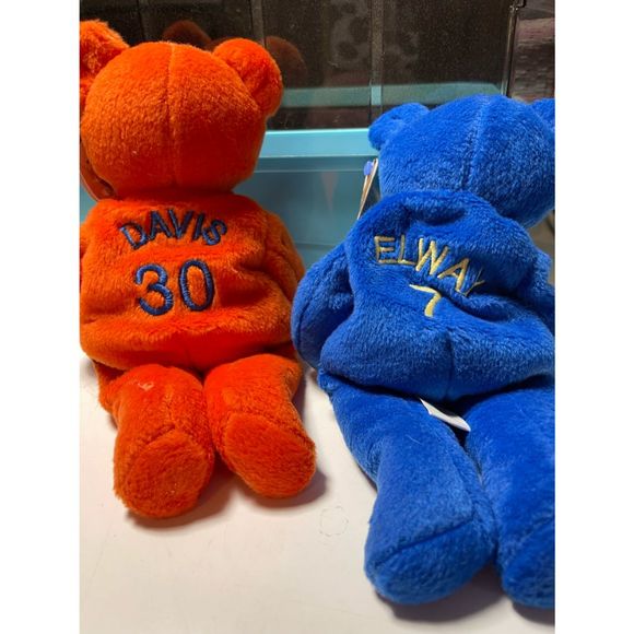 Salvino’s Bammers Broncos Bears Orange and Blue Davis 30 and Elway 7 - Picture 6 of 7